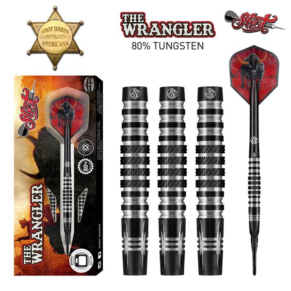 Grote foto softtip shot americana the wrangler 80 18 gram softtip shot americana the wrangler 80 18 gram sport en fitness darts