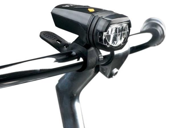 Grote foto axa greenline koplamp 50 lux usb oplaadbaar fietsen en brommers algemeen