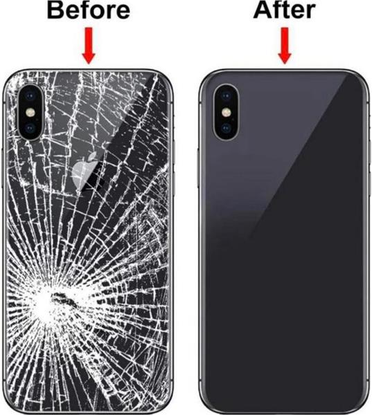 Grote foto apple iphone backglass reparatie in meppel telecommunicatie apple iphone