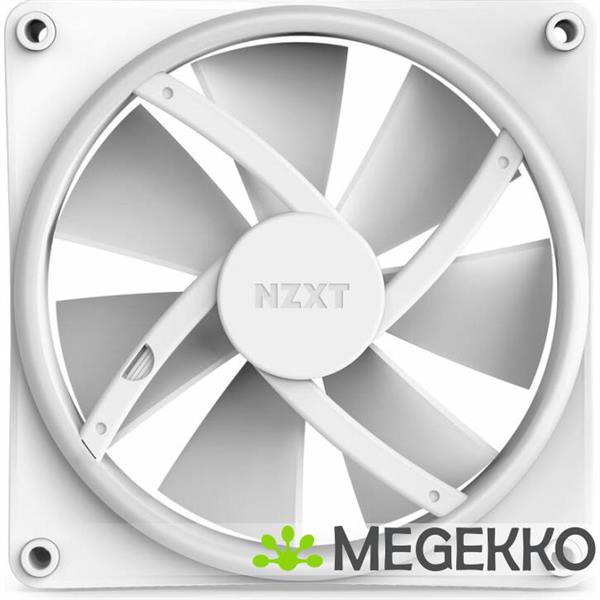 Grote foto nzxt f140 rgb duo 140mm rgb fan single white computers en software overige computers en software