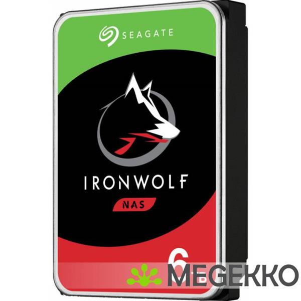 Grote foto seagate hdd nas 3.5 6tb st6000vn006 ironwolf computers en software harde schijven