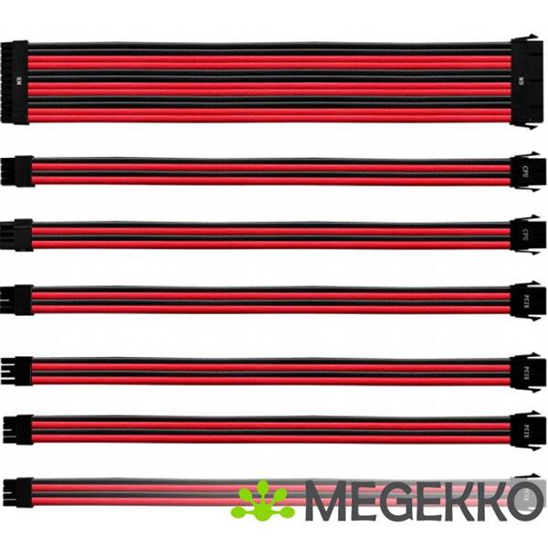 Grote foto cooler master colored extension cable kit red black computers en software overige