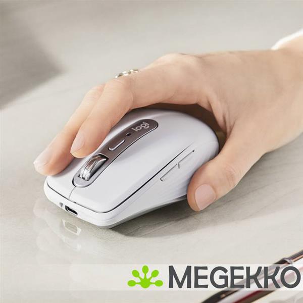 Grote foto logitech mouse mx anywhere 3 pale gray computers en software overige computers en software