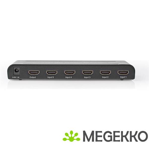 Grote foto hdmi switch 5 poorts 5x hdmi ingang 1x hdmi uitgang 4k2k 60fps hdcp2.2 computers en software netwerkkaarten routers en switches