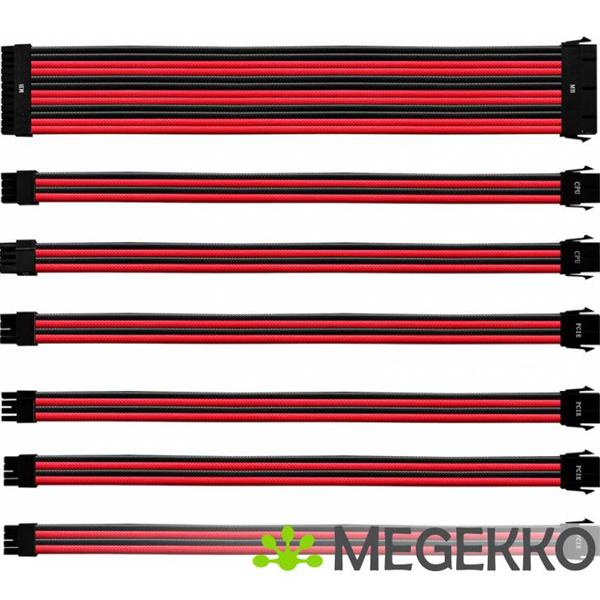 Grote foto cooler master colored extension cable kit red black computers en software overige