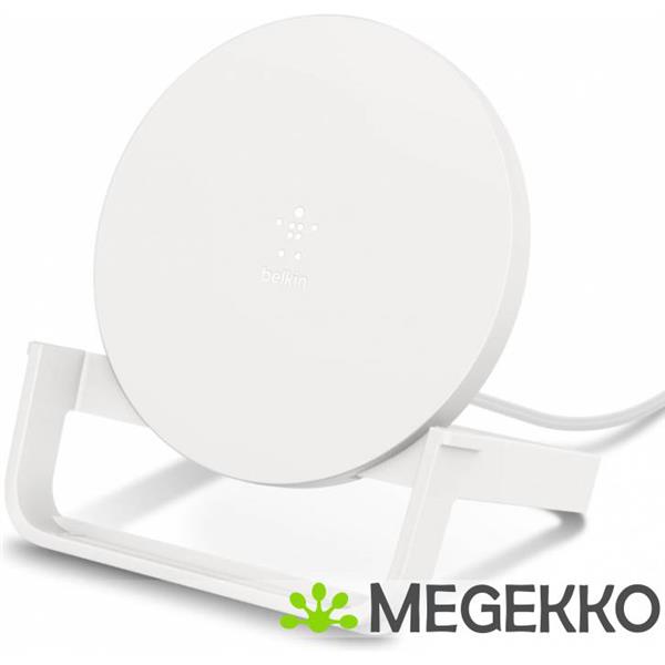 Grote foto belkin wireless charging stand 10w micro usb kab. wit audio tv en foto algemeen