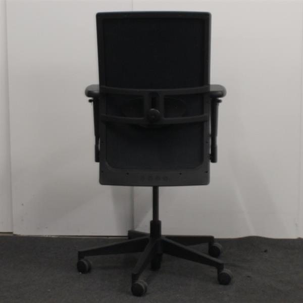Grote foto omnis bureaustoel zwart lichtblauw bruin huis en inrichting stoelen