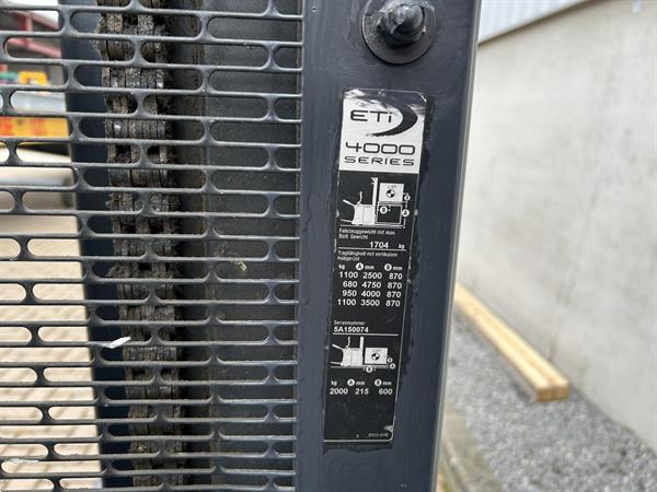 Grote foto vs 21408 elektrische triplex stapelaar crown eti 4000 1.6 tt doe het zelf en verbouw hefwerktuigen