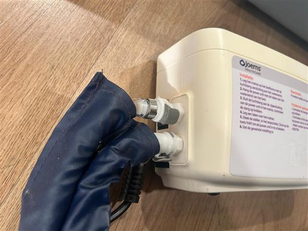 Grote foto joerns healthcare actief luchtwissel anti decubitus matras diversen verpleegmiddelen en hulpmiddelen