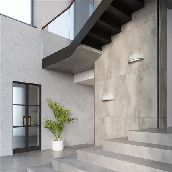 Grote foto muurlamp atena concrete wandlamp beton met glas e27 ip20 230v huis en inrichting overige