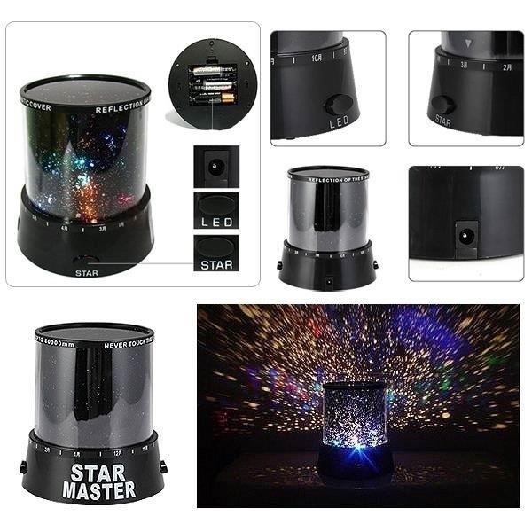 Grote foto nachtlamp projector sterren kinder led lamp sterrenhemel 1 huis en inrichting overige