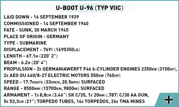 Grote foto cobi 4847 u boot u 96 viic kinderen en baby overige