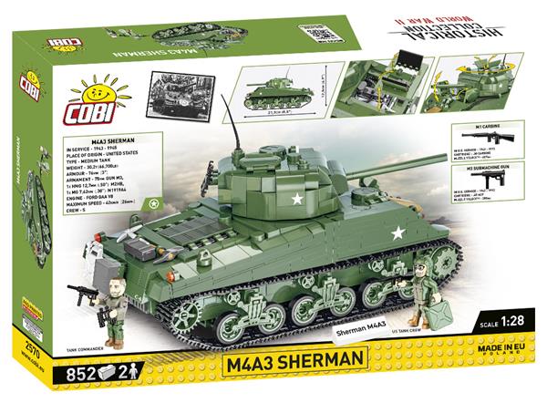 Grote foto cobi 2570 sherman m4a3 kinderen en baby overige