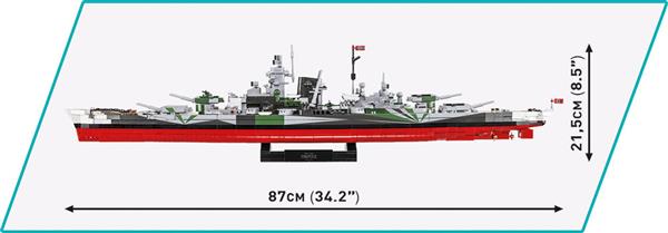 Grote foto cobi 4838 battleship tirpitz exe edition kinderen en baby overige