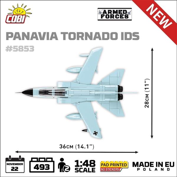 Grote foto cobi 5853 panavia tornado ids kinderen en baby overige