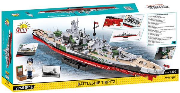 Grote foto cobi 4838 battleship tirpitz exe edition kinderen en baby overige