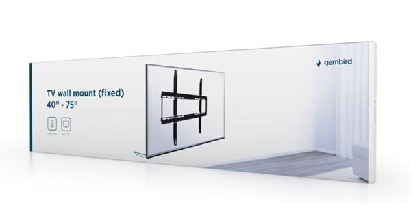 Grote foto gembird tv muurbeugel muur ophang beugel wand 37 70 inch audio tv en foto algemeen