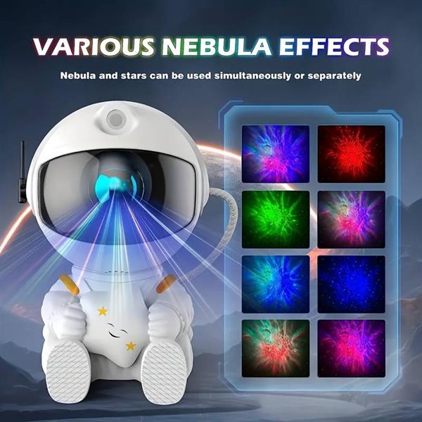 Grote foto astronaut nachtlamp sterrenhemel lamp projector sterren led huis en inrichting woningdecoratie