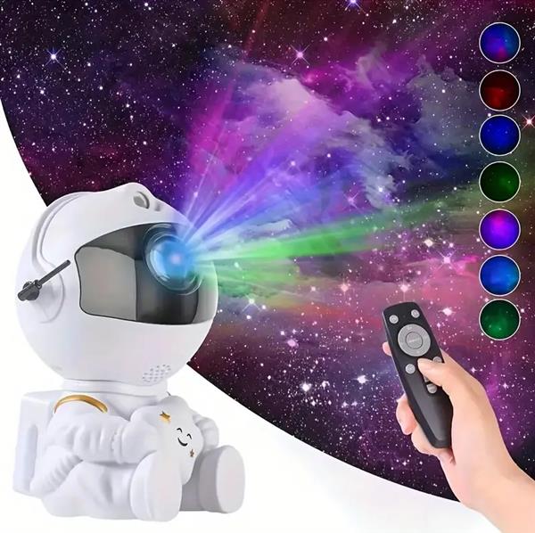Grote foto astronaut nachtlamp sterrenhemel lamp projector sterren led huis en inrichting woningdecoratie