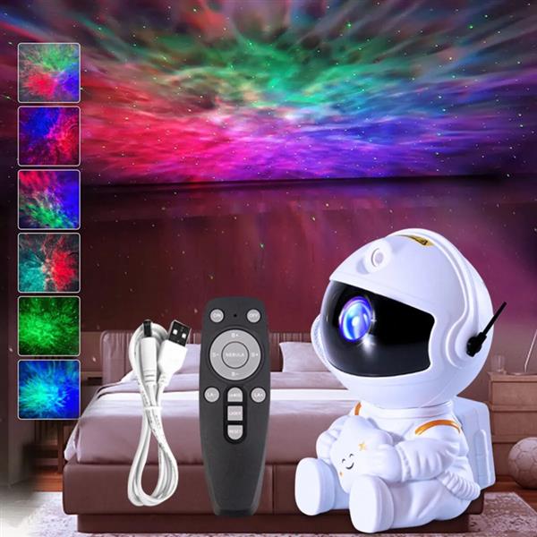 Grote foto astronaut nachtlamp sterrenhemel lamp projector sterren led huis en inrichting woningdecoratie