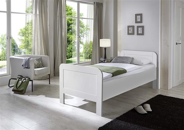 Grote foto seniorenbed john met elektrische bodem 90x200 wit bk beds antiek en kunst stoelen en banken