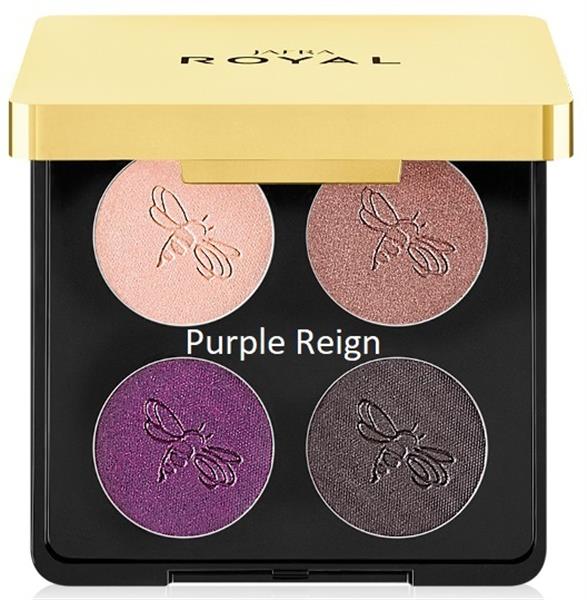Grote foto jafra royal luxury eyeshadow quad purple reign beauty en gezondheid make up sets