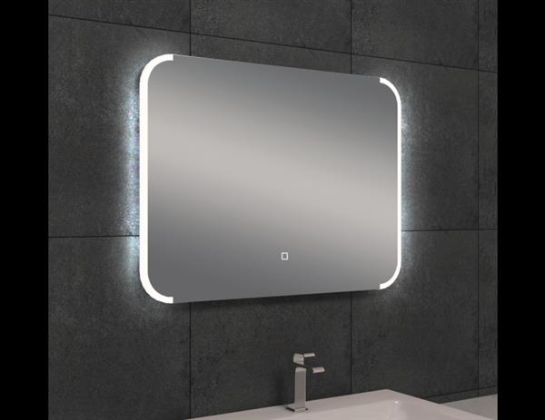 Grote foto bracket dimbare led spiegel condens vrij 80 x 60 cm huis en inrichting complete badkamers