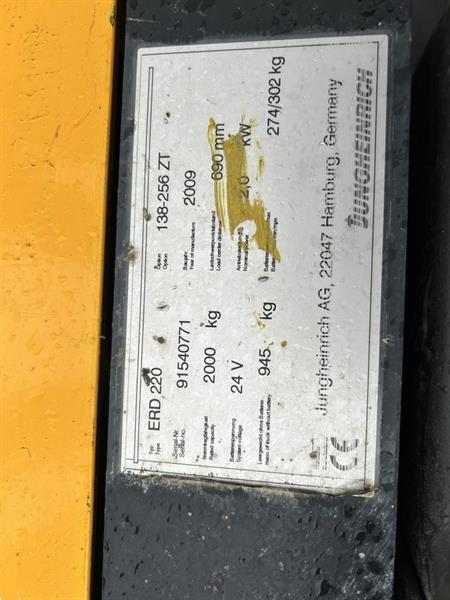 Grote foto vs 21462 elektrische duo stapelaar jungheinrich erd220 initiele lift doe het zelf en verbouw hefwerktuigen