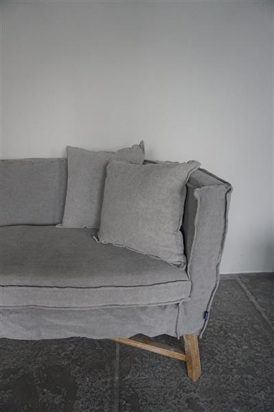 Grote foto sofa dikke dirk linnen huis en inrichting woningdecoratie
