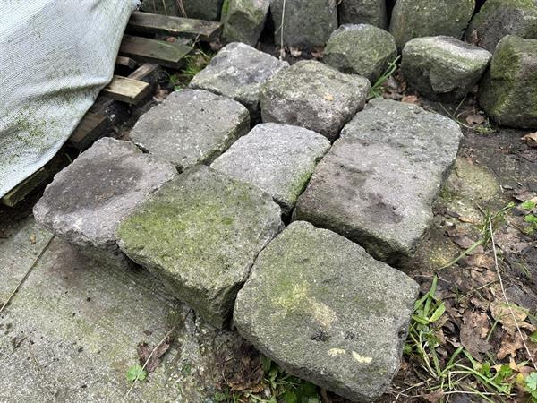 Grote foto natuursteen keien bestrating 100m2 tuin en terras overige tuin en terras