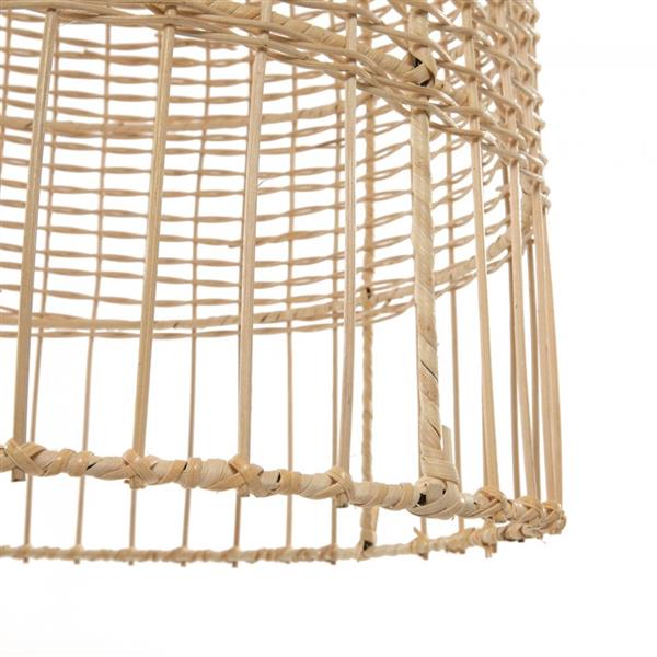 Grote foto the amalfi hanglamp naturel l50 x h55 cm huis en inrichting complete badkamers