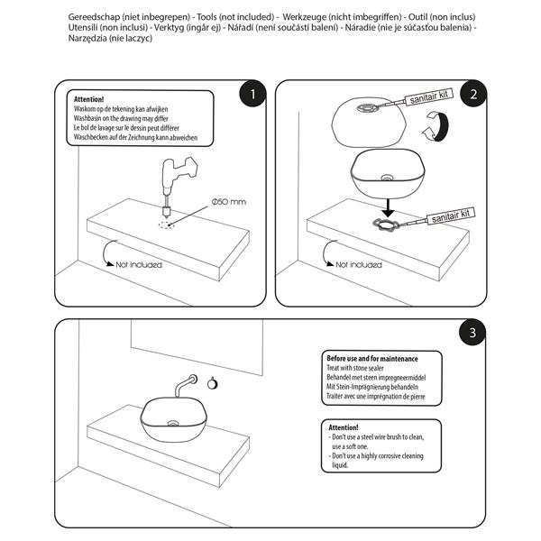 Grote foto snake wastafel opbouw waskom 41 5x14 cm zwart huis en inrichting complete badkamers