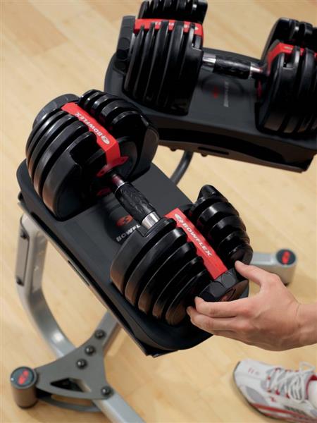 Grote foto bowflex selecttech 552i 24 kg verstelbare dumbbell sport en fitness fitness