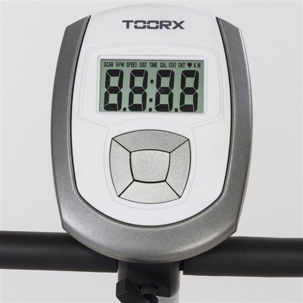 Grote foto toorx fitness brx 60 hometrainer 8 niveaus lcd display sport en fitness fitness