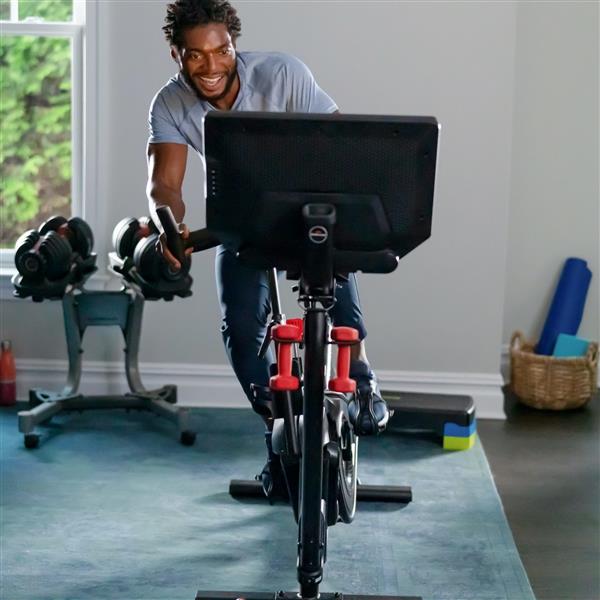 Grote foto bowflex velocore bike indoor fiets 16 scherm sport en fitness fitness
