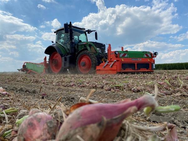 Grote foto holaras ur uienrooier agrarisch oogstmachines