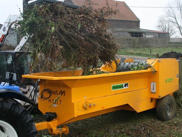 Grote foto menart h121t tractor aangedreven doe het zelf en verbouw afvalverwerking