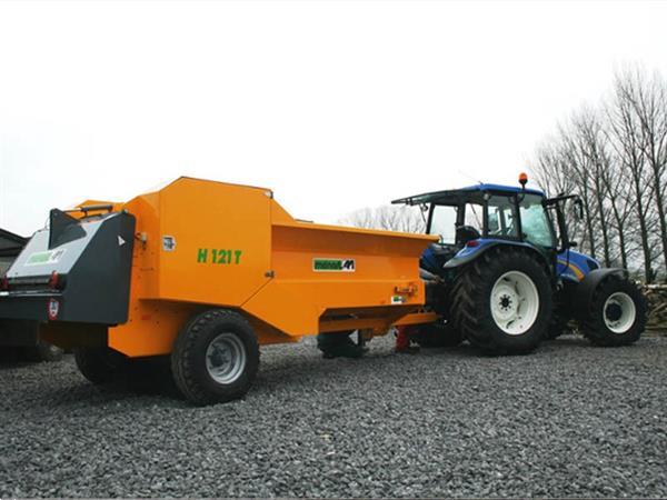 Grote foto menart h121t tractor aangedreven doe het zelf en verbouw afvalverwerking