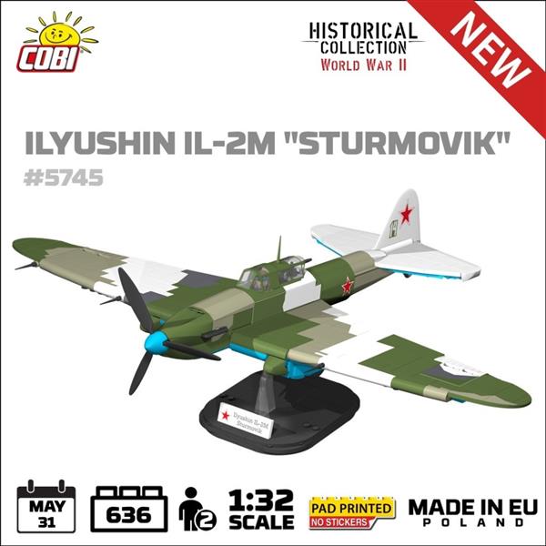 Grote foto cobi 5745 ilyushin il 2m sturmovik kinderen en baby overige