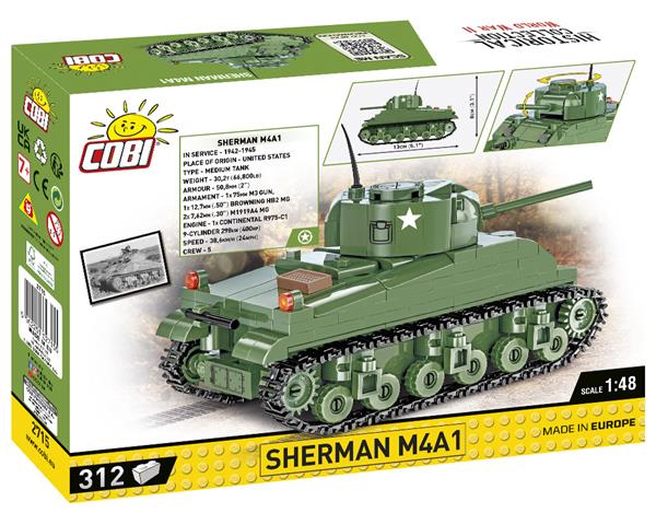 Grote foto cobi ww2 2715 sherman m4a1 kinderen en baby overige