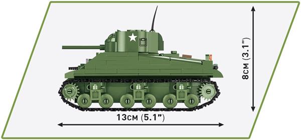 Grote foto cobi ww2 2715 sherman m4a1 kinderen en baby overige