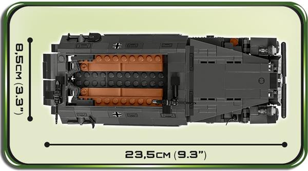 Grote foto cobi ww2 2552 sd.kfz.251 1 ausf.a kinderen en baby overige