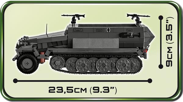 Grote foto cobi ww2 2552 sd.kfz.251 1 ausf.a kinderen en baby overige