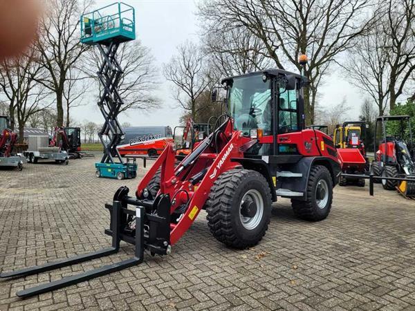 Grote foto yanmar v80 shovel kniklader nieuw 2024 lease actie agrarisch shovels