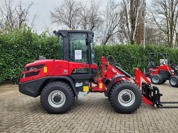 Grote foto yanmar v80 shovel kniklader nieuw 2024 lease actie agrarisch shovels
