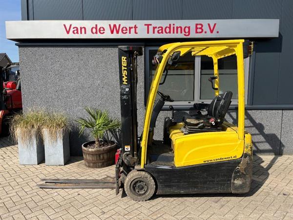 Grote foto hyster j1.6xnt duplo320 freelift sideshift 2015 heftruck forklift agrarisch heftrucks
