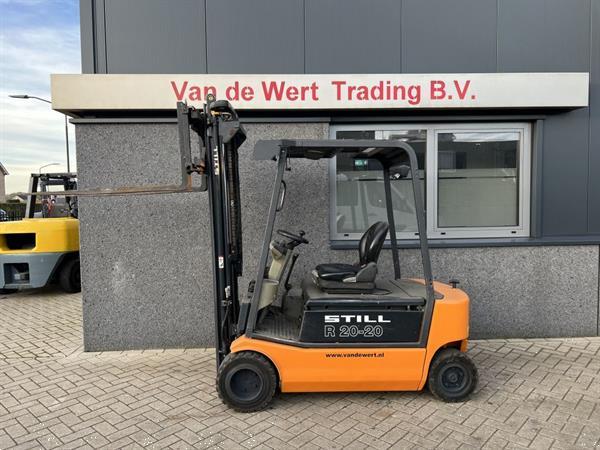 Grote foto still r20 20p heftruck still r20 20p duplo 340 freelift sideshift elektrisch 2006 accu 2014 agrarisch heftrucks