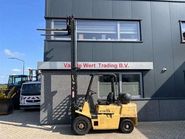 Grote foto hyster h2.50xl heftruck hyster h2.50xl duplo 375 sideshift lpg agrarisch heftrucks