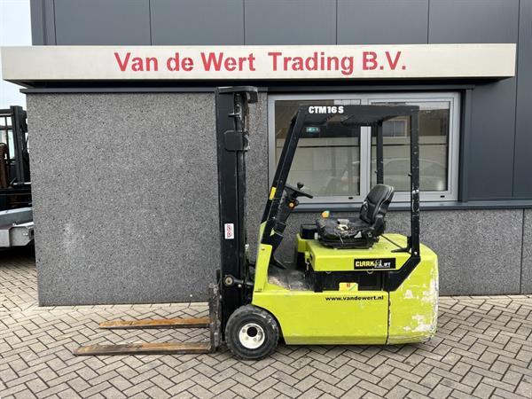 Grote foto clark ctm16s heftruck clark ctm16s duplo 325 elektrisch 2004 agrarisch heftrucks