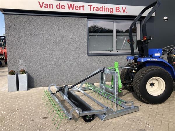 Grote foto wertcon pistesleep pro plus manegevlakker bodemvlakker trac master 150 180cm 200cm agrarisch akkerbouw